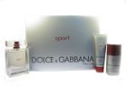 SET Dolce & Gabbana The One Sport (M) edt 100ml + sg 50ml + dst 75ml