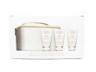 SET Clarins Hand And Nail Treatment Cream Trio (W) 3x 50ml Hand And Nail Treatment Cream + Bag